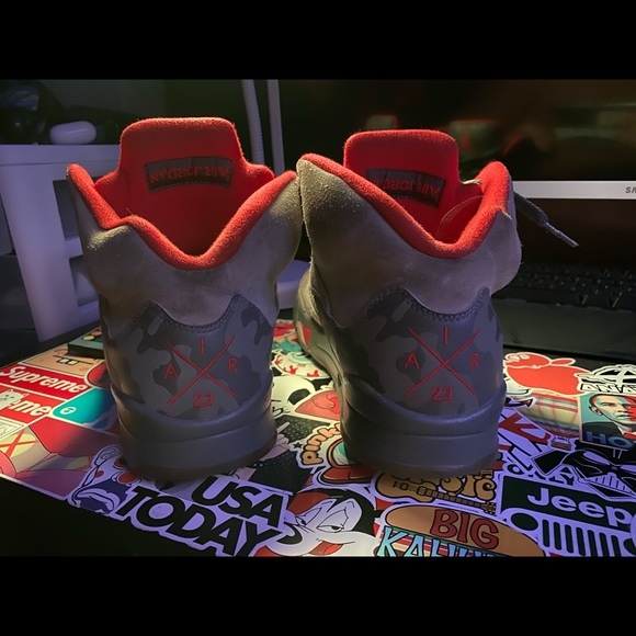 Jordan 5 retro camo - Picture 4 of 5